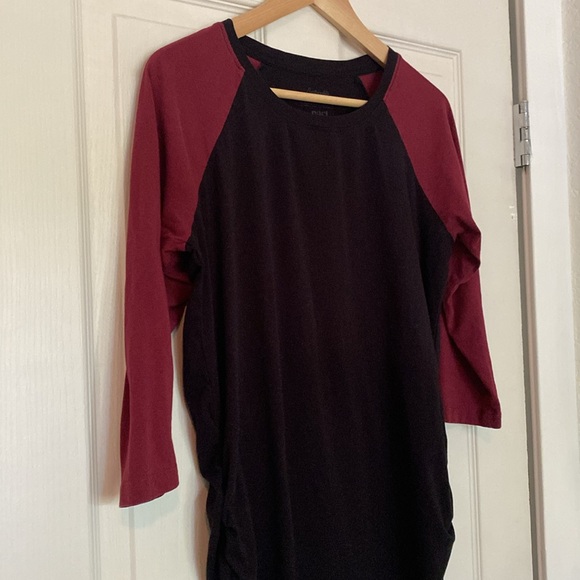 Pact Maternity Raglan Tee - Picture 3 of 5